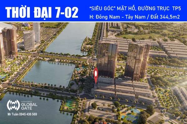 Booking THỜI ĐẠI 7-02 | ĐƠN LẬP GÓC, ĐỐI DIỆN CÔNG VIÊN, HỒ CẢNH QUAN